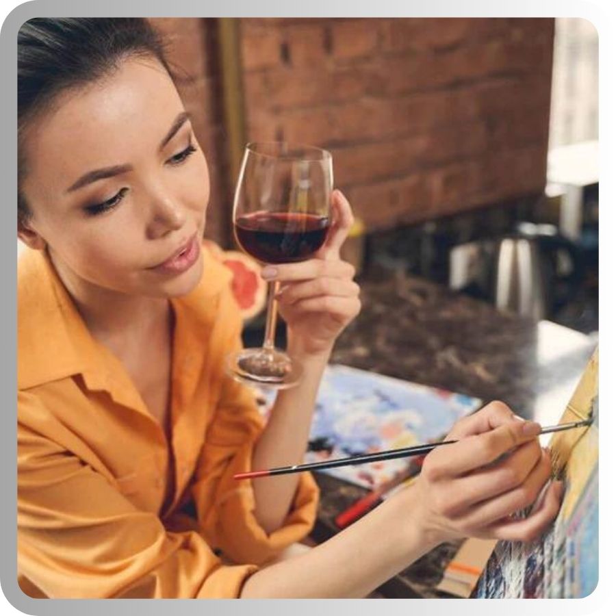 Paint and sip party