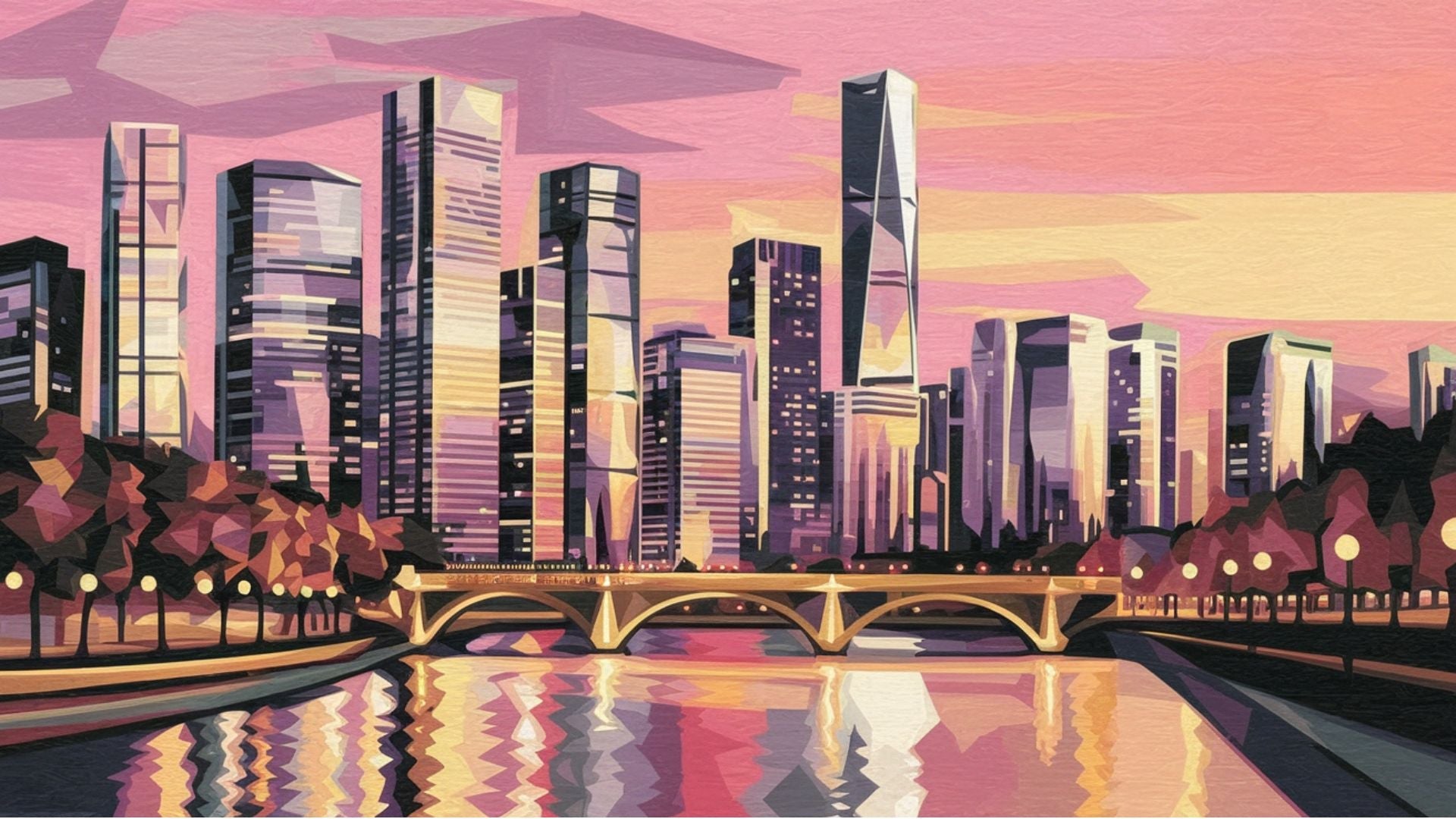 City Paint by numbers shop