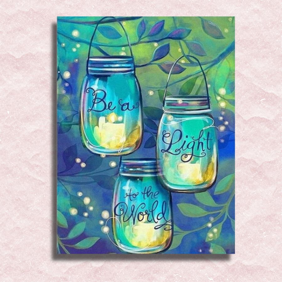 Be a Light Canvas - Paint by numbers