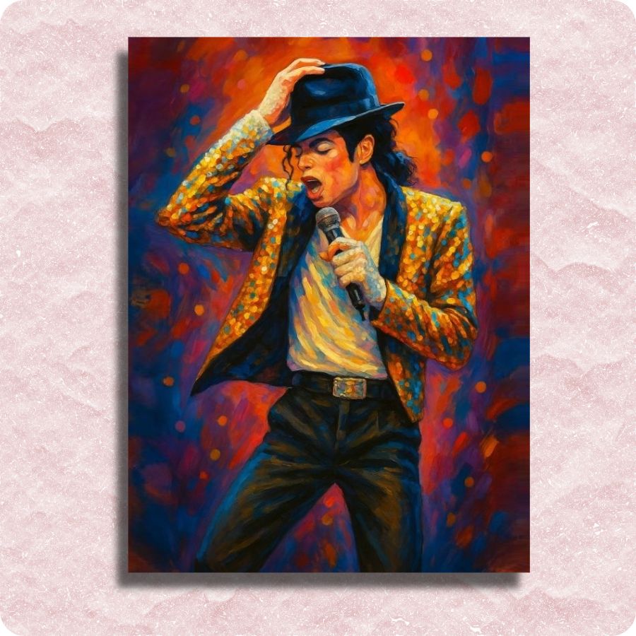 Michael Jackson Canvas - Paint by numbers