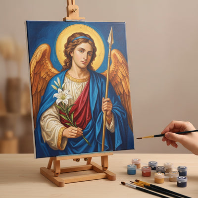 Archangel Gabriel - Paint by Numbers Kit