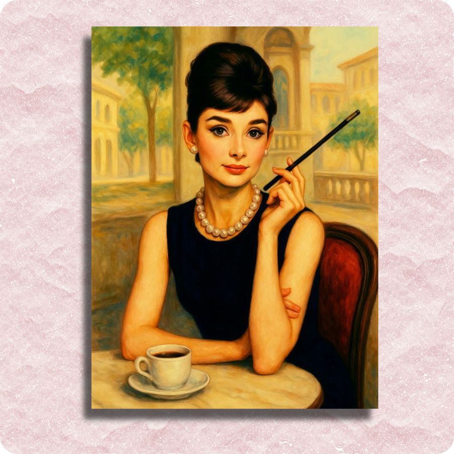 Audrey Hepburn - Paint by numbers