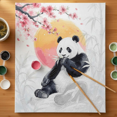 Panda - Paint by numbers