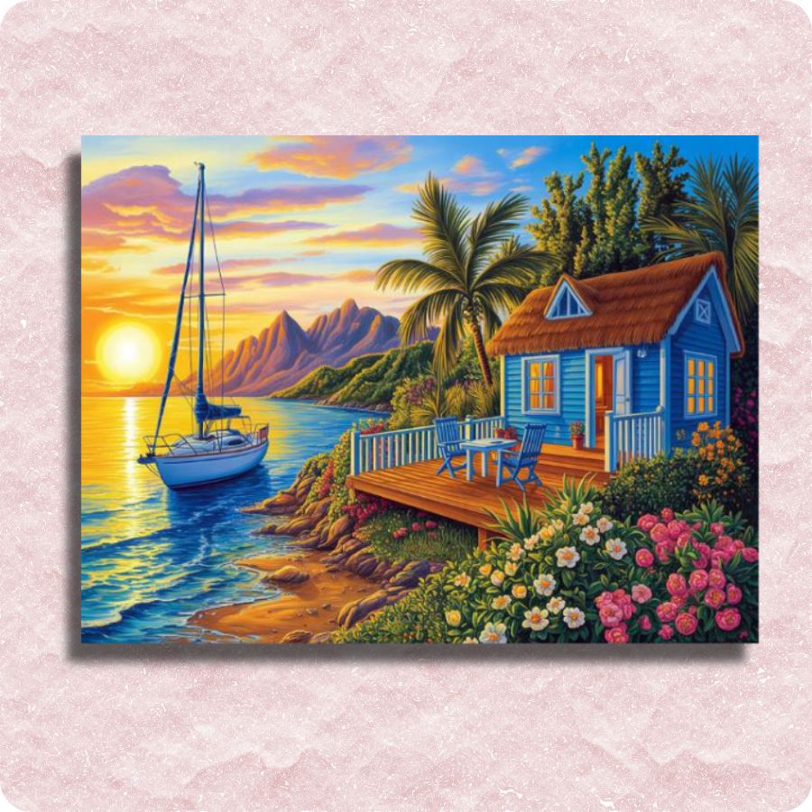 Quiet Seaside - Paint by numbers