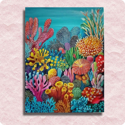 Reef Color Symphony canvas - Paint by numbers