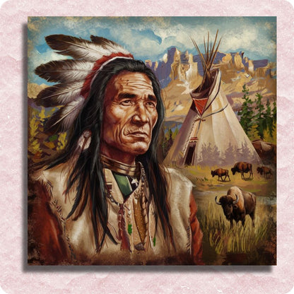 Whispers of the Ancestors Canvas - Paint by numbers