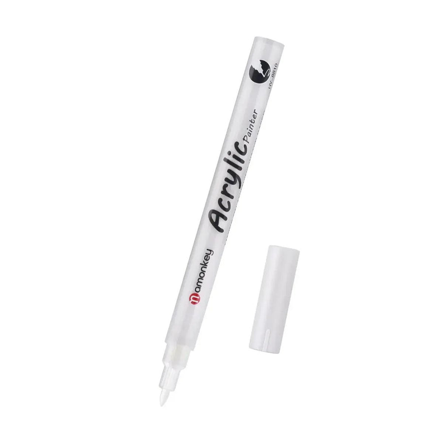 White Acrylic Paint Pen - Paint by numbers