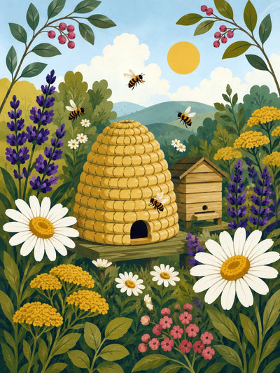 Beehive - Paint by Numbers Kit