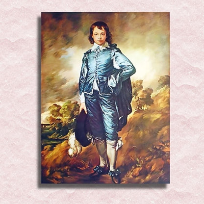 Blue Boy Canvas - Paint by numbers