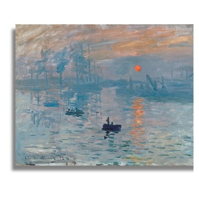 Claude Monet - Impression Sunrise Paint by numbers