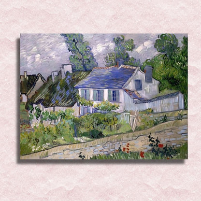 Van Gogh - Houses at Auvers Canvas - Paint by numbers