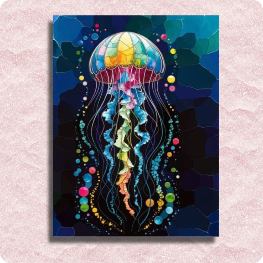 Jellyfish - Paint by Numbers - Paint by numbers