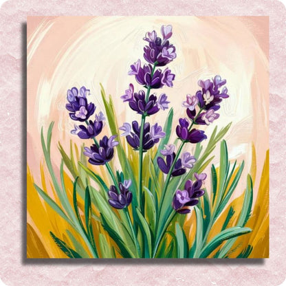 Lavender Sunlight Canvas - Paint by Numbers