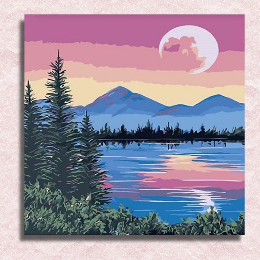 Magnificent Sunrise Canvas - Paint by numbers