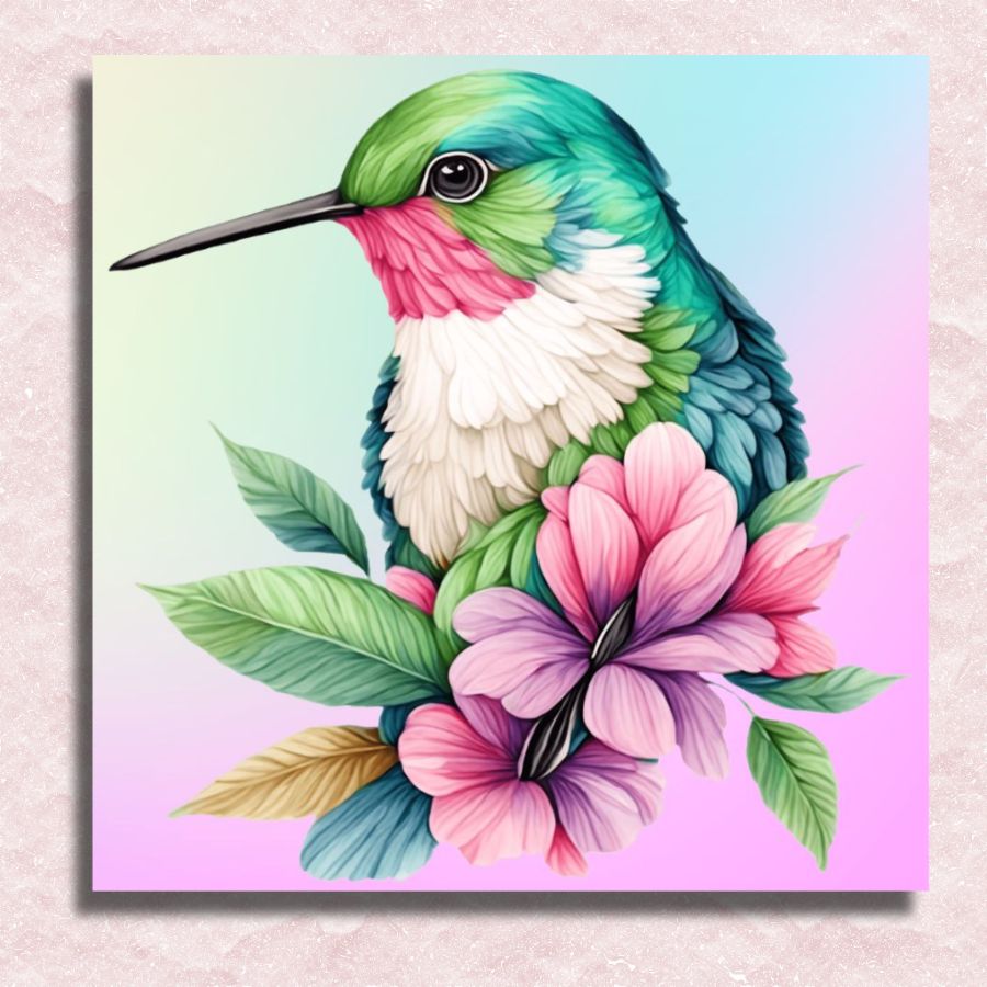 Mini Hummingbird - Paint by Numbers - Paint by numbers