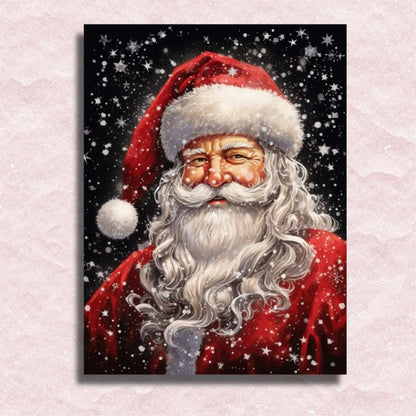 Festive Santa Magic Canvas - Paint by numbers