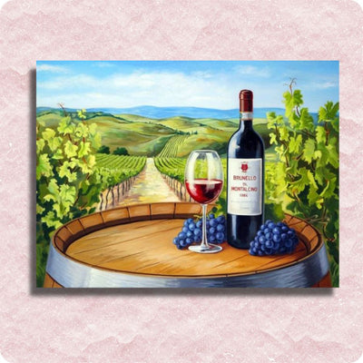 Vineyard Canvas - Paint by numbers